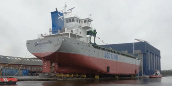 新船都是怎么下水的？？？